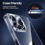 UniqueMe Compatible for 3 Pack iPhone 15 Pro/iPhone 15 Pro Max Camera Lens - Image 6