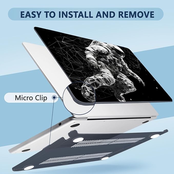 Compatible with MacBook Air 15 inch Case, M4 A3241/M3 A3114/M2 A2941, Hard Shell - Image 3