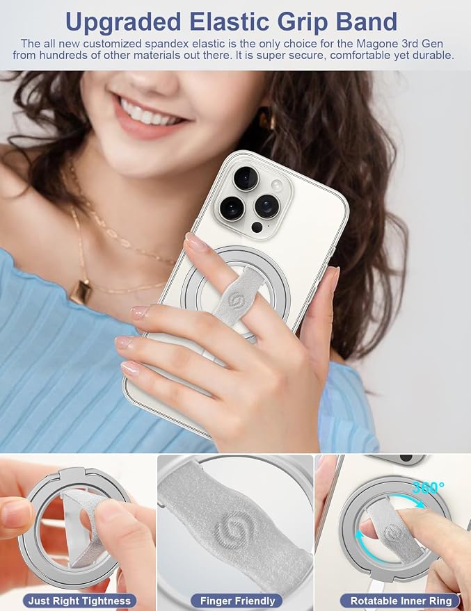 EWA MagOne 3rd Gen Phone Grip Stand - Image 3