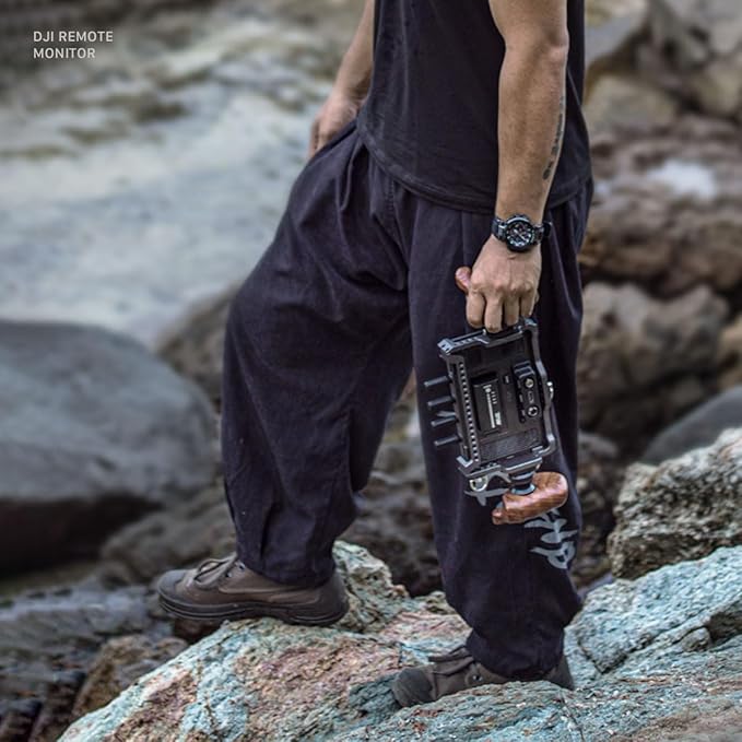 Tilta Advanced Left Side Wooden Handle | Black Walnut Wood & Aluminum Alloy - Image 8