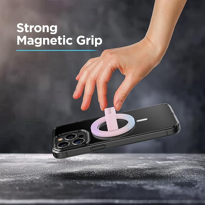 2-Pack Magnetic Phone Grip Holders Compatible - Image 7
