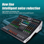 MD-10 10-Channel Professional Stage Mixer, 99 DSP Effects, Wireless Connection - Image 6