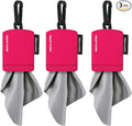 SPUDZ Classic Microfiber Lens Cleaner – Clip-On Pouch, Washable – by ALPINEINNOVATIONS