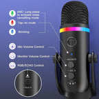 ZealSound Podcast Microphone for PC, USB Noise Cancelling Mic - Image 3