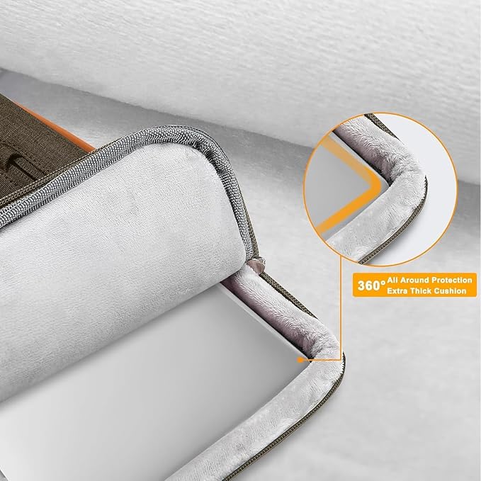 MOSISO 360 Protective Laptop Case 16 inch, 15-15.6 inch Laptop Sleeve Compatible - Image 3