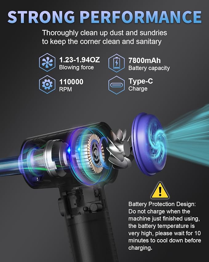 CLEVAST Compressed Air Duster - Image 3