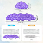 Gel Cloud Keyboard and Mouse Wrist Rest, Cute Wrist Support and Arm Support - Image 6