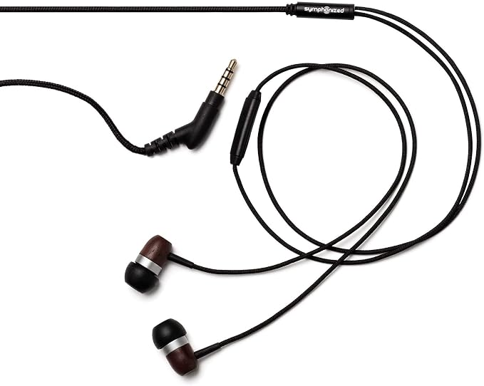 Symphonized Premium Wooden Earphones Wired Deep Bass Sound, 3D Sound, - Image 5