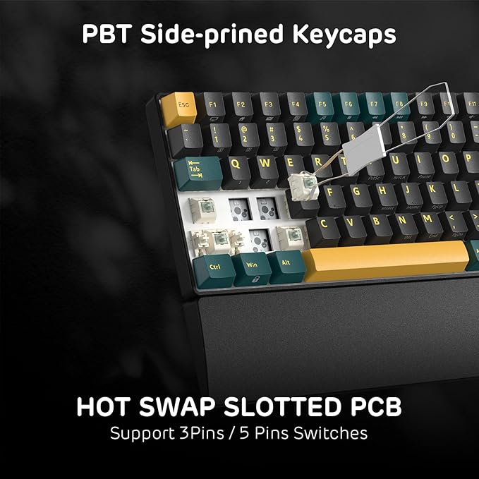 RK ROYAL KLUDGE RK96 RGB Limited Ed, 90% 96 Keys Wireless 3-Mode - Image 6