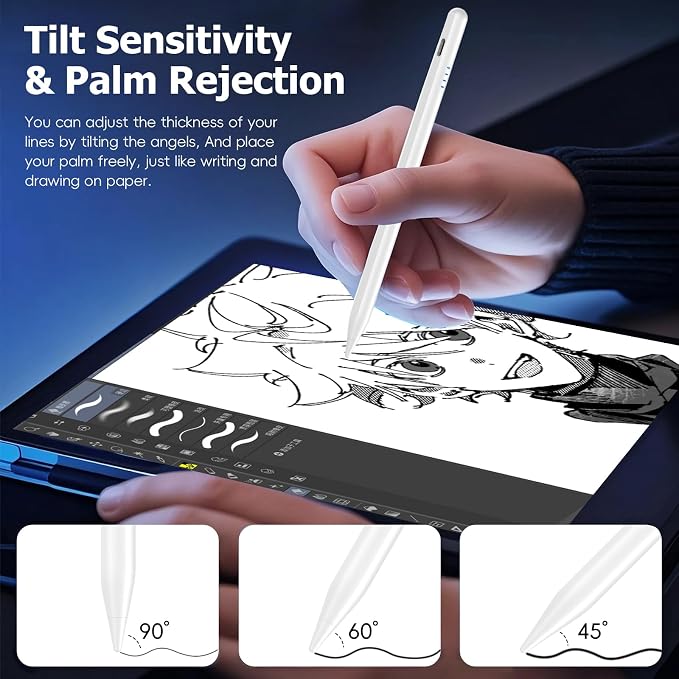 Stylus Pen for iPad Pencil 10th Generation, 20 Mins Fast Charge - Image 4