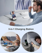 NANAMI Wireless Charger for Google - 3 in 1 Wireless Charging Station Fast - Image 7
