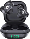 Wireless Earbuds Bluetooth Earbuds Wireless Charging Case Waterproof Headphones by CYBERDOT