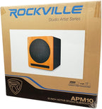 Rockville APM10C 10" 400 Watt Powered/Active Studio Subwoofer Pro Reference Sub - Image 6