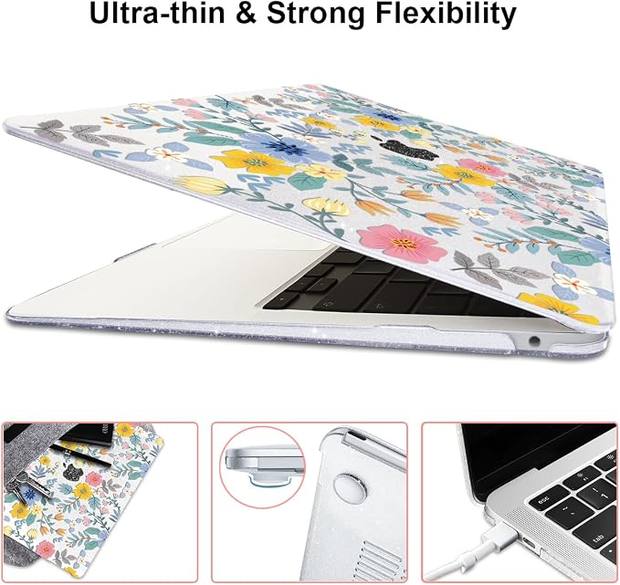 Compatible with MacBook Air 13 Inch M1 Case 2021 2020 2019 2018 Release A2337 - Image 4