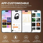 1Mii Y8+ Noise Cancelling Headphones Bluetooth, Wireless LDAC Hi-Res Audio - Image 6