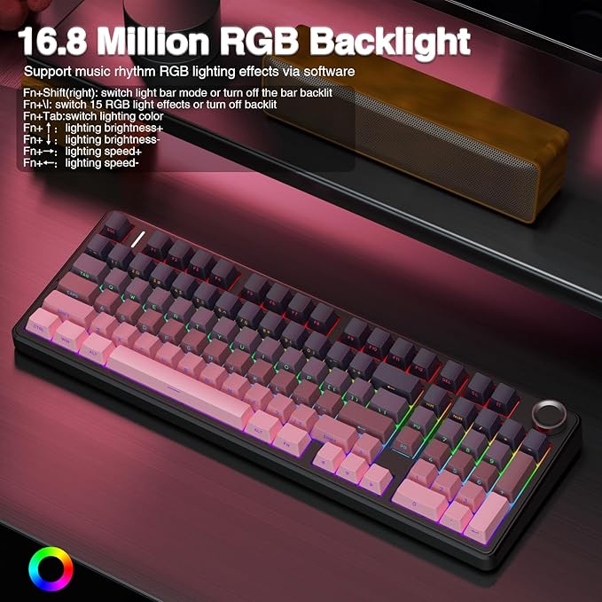AULA F99 Pro Wireless Mechanical Keyboard - Image 4