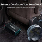 Renogy Inverter P2 1000 watt Pure Sine Wave Inverter, Solar Car Power Inverter - Image 7