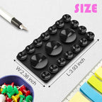 2024 Upgrade 2PCS Silicone Suction Cup Phone Case Adhesive Mount, Adhesive Grip - Image 3