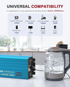 2000 Watt Inverter Pure Sine Wave DC 24V to 110V/120V AC Power Inverters - Image 6