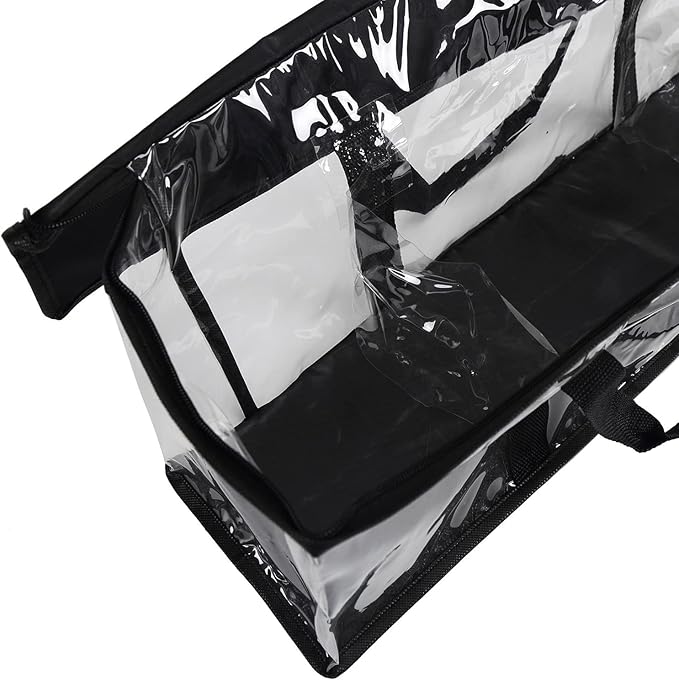 Fasmov 6 Pcs DVD Storage Bags Hold up to 240 DVDs, Water Resistant DVD Holder - Image 4