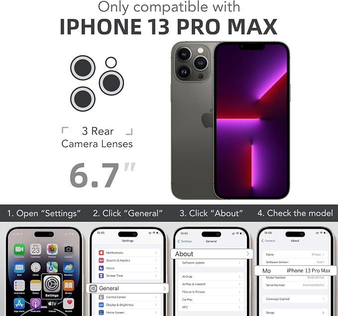 BERFY Magnetic for iPhone 13 Pro Max Case, Compatible - Image 9