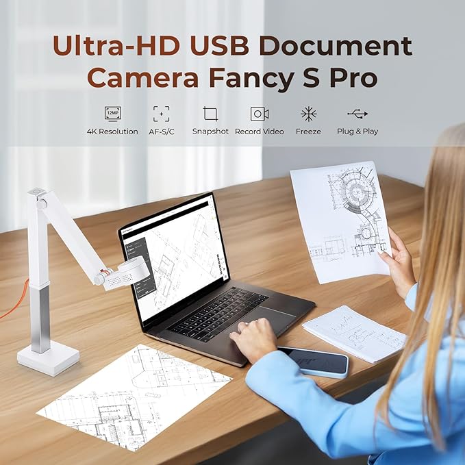 CZUR Fancy S Pro USB Document Camera - Image 7