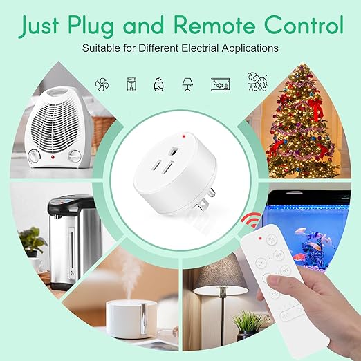 NineLeaf Wireless Control Countdown Outlet - Image 5