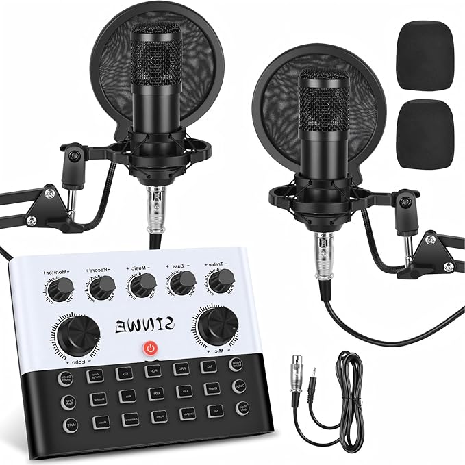 F993 All-in-One Podcast Equipment Bundle by SINWE