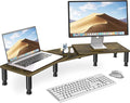 AX WABER Dual Monitor Stand Riser, Monitor Stand by 1