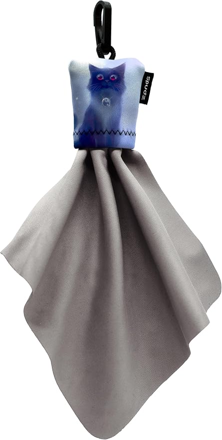 SPUDZ Classic Microfiber Lens Cleaner – Clip-On Pouch, Washable – by ALPINEINNOVATIONS