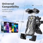 Universal Golf Cart Phone Holder, Adjustable Bike Phone Mount Bike Phone Holder - Image 3