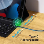 OYEEICE Keyboard Case for iPad 9th Generation - Image 3