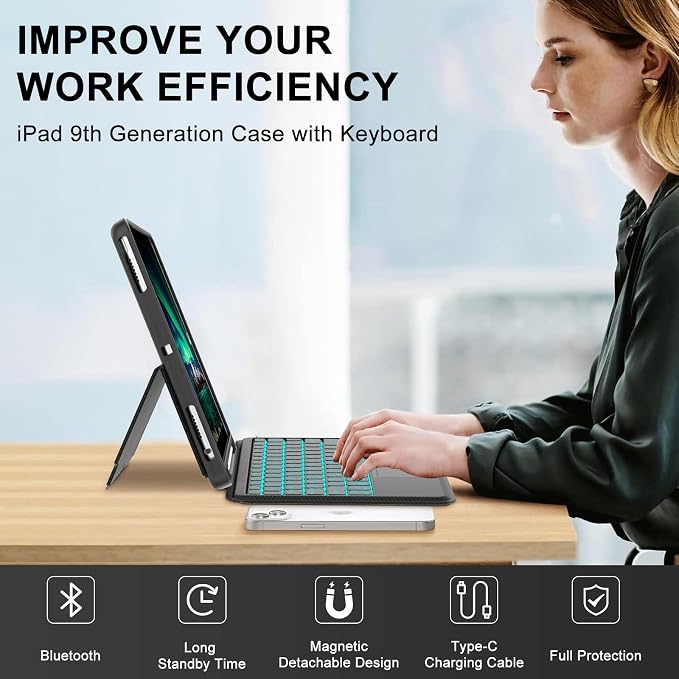 Touch for iPad 9th/8th/7th Generation Case - Image 3