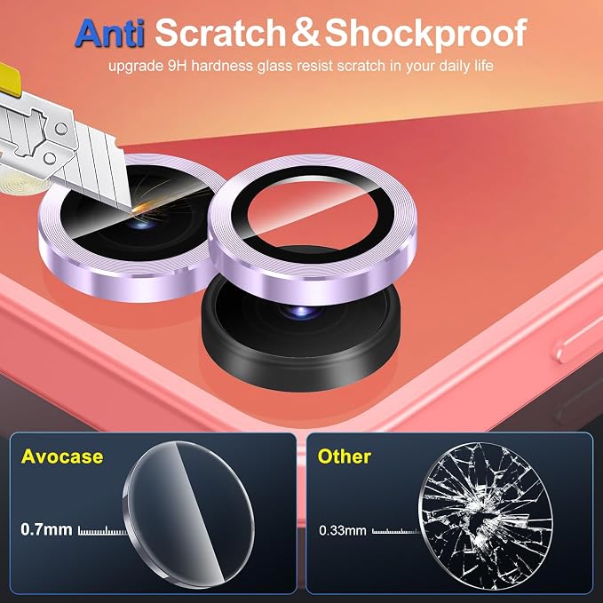 for Samsung Galaxy Z Flip 7 Camera Lens Protector, Individual Metal Ring - Image 3