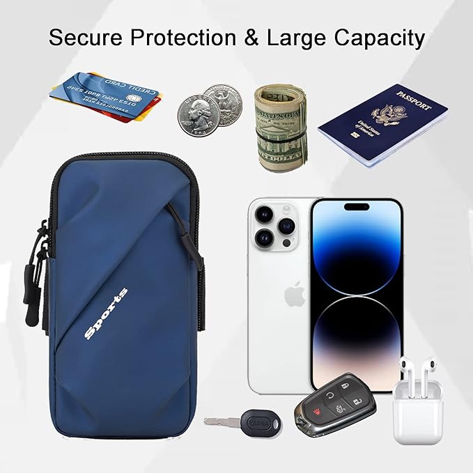 Phone Holder Arm Bands, Small Crossbody Shoulder Holsters Bag - Image 3