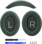 Protein Leather Ear Pads for Bose QuietComfort QC35 QC45 Headband Cushion Cover by Unknown
