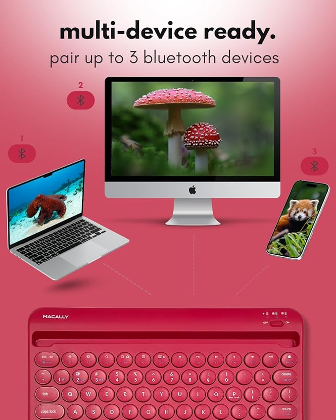Macally Bluetooth Tablet Keyboard - Image 3
