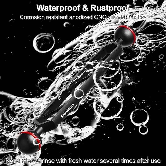 MINIFOCUS 8" Double Aluminum Extension Arm, Waterproof and Rustproof - Image 6