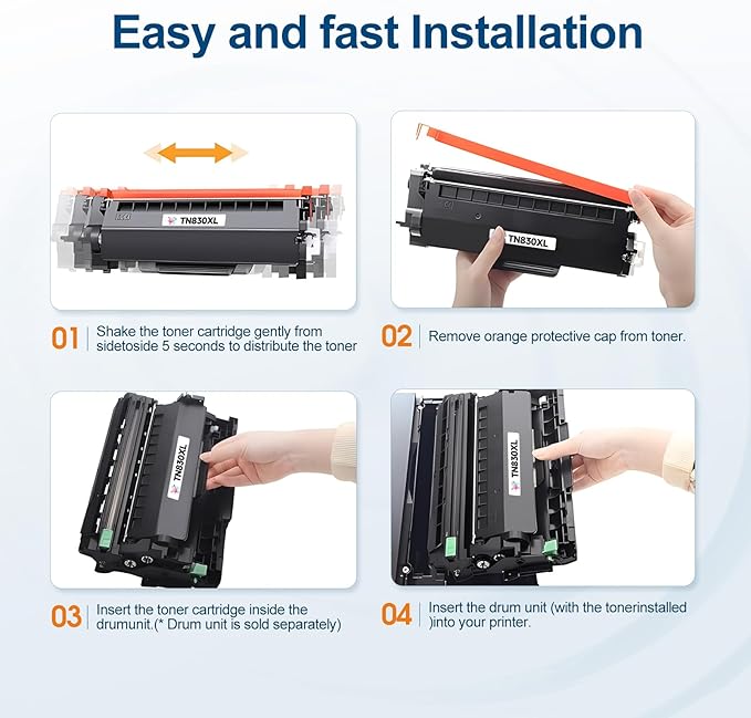 TN830XL Toner Cartridge Replacement - Image 4