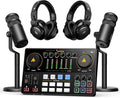 MAONO Podcast Equipment Bundle for 2: Audio Interface Mixer by MAONO