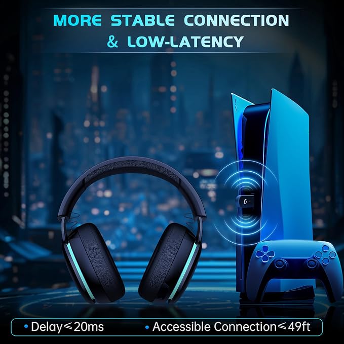 2.4GHz Wireless Gaming Headphones - Image 3