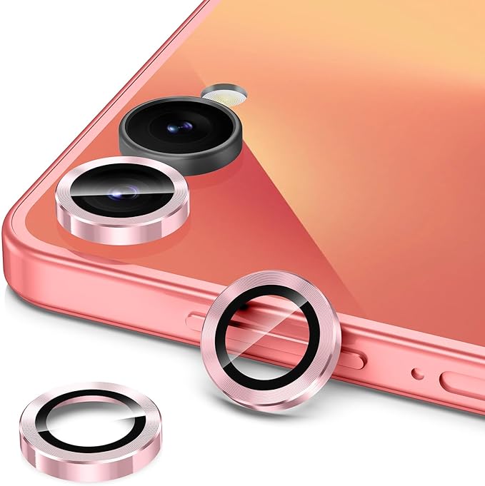 for Samsung Galaxy Z Flip 7 Camera Lens Protector, Individual Metal Ring - Image 2
