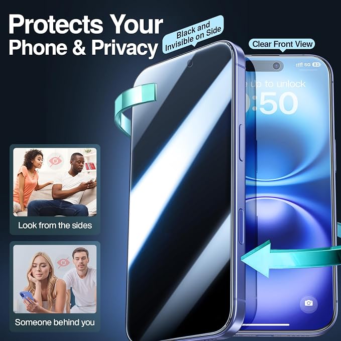 SMARTDEVIL 2PACK Privacy Screen Protector - Image 3