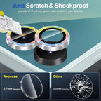 for Samsung Galaxy Z Flip 7 Camera Lens Protector, Individual Metal Ring - Image 3