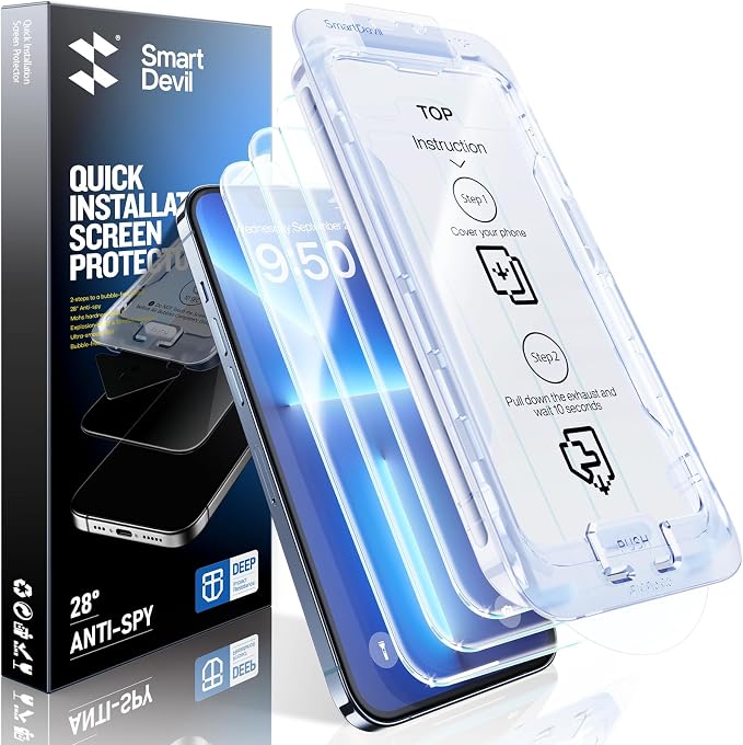 SMARTDEVIL 2 Pack Screen Protector by SmartDevil