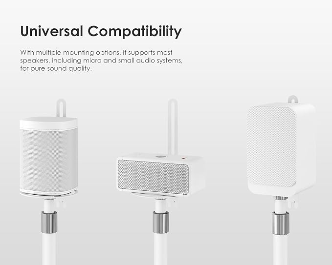 FITUEYES Design Adjustable Speaker Stands Pair - Image 6