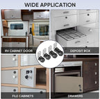PTEROMY 5 Pack Cabinet Lock - Image 7