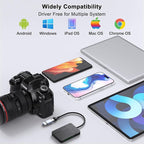 SD 4.0 Card Reader, UHS-II Micro SD Card Reader Memory - Image 7