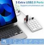 Wired Numeric Keypad USB-C & USB-A - Image 3