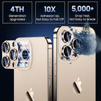 Uyiton Compatible with iPhone 15 Pro/iPhone 15 Pro Max Camera Lens Protector - Image 2